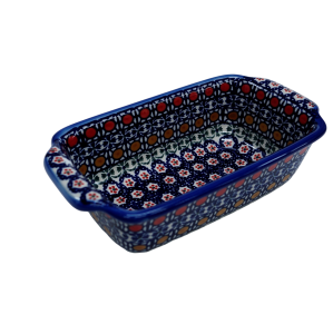 Forma ceramiczna z uszami do pieczenia chleba II (A181 D1)