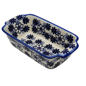 Forma ceramiczna z uszami do pieczenia chleba III (A182 D39)