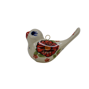 Ptaszek ceramiczny zawieszka bombka (A313 D101)