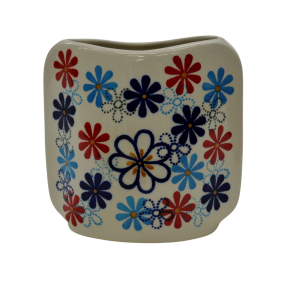 Wazon ceramiczny płaski średni II 550 ml (A373 D44)