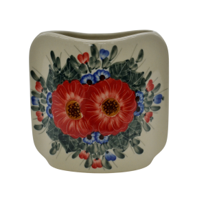 Wazon ceramiczny płaski średni II 550 ml (A373 D28)