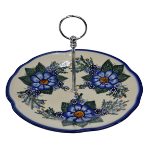 Patera ceramiczna na ciasto duża (A510 D7)      