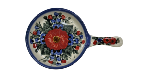 Patelnia bolesławiecka ceramiczna mała (A524 D28) 