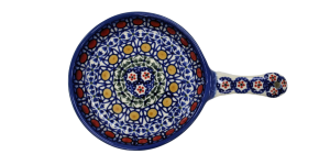 Patelnia bolesławiecka ceramiczna mała (A524 D1)      