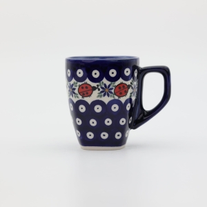 Kubek bolesławiecki kwadratowy MODERN (A536 D105)  