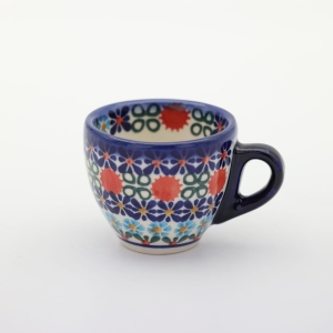 Filiżanka Bolesławiec do espresso 70 ml (A548 D30)           
