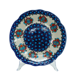 Talerz deserowy z reliefem 21,5 cm (A256 D82)