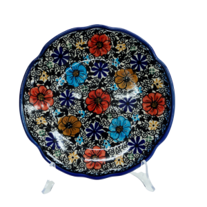 Talerz deserowy z reliefem 21,5 cm (A256 D66)