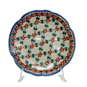 Talerz deserowy z reliefem 21,5 cm (A256 D20)