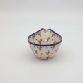 Durszlak / cedzak ceramiczny A506 D141 – ręcznie malowana ceramika bolesławiecka, praktyczny i dekoracyjny do odcedzania makaronu, warzyw i owoców.