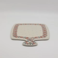 This impressive, hand-decorated ceramic board is the perfect blend of function and art, ideal for elegantly serving large platters of cold cuts, cheeses, or bread. Made from durable Bolesławiec stoneware.