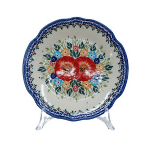 Talerz deserowy z reliefem 21,5 cm (A256 D60)